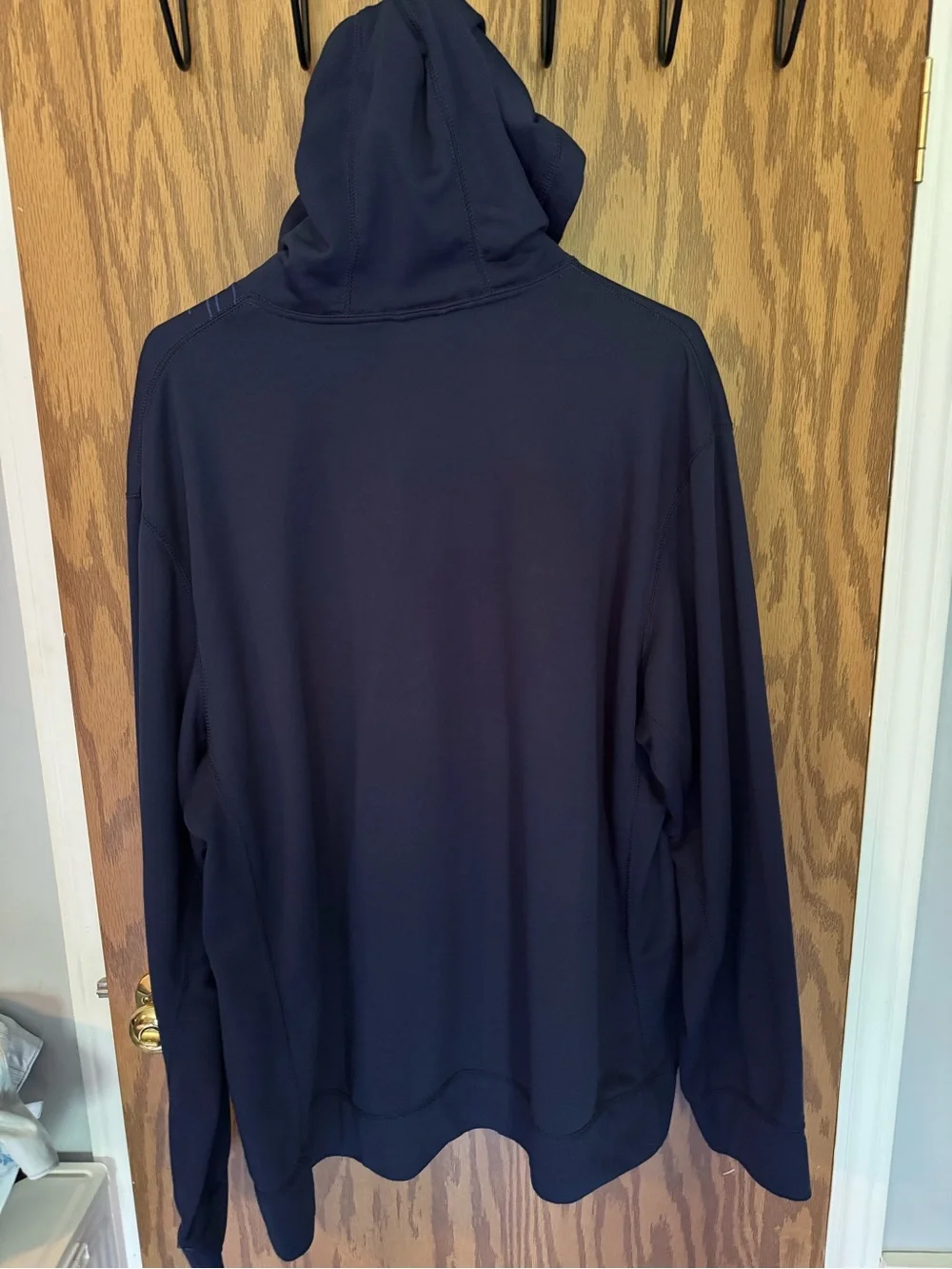 Nike Navy and Royal Blue Pullover Hoodie